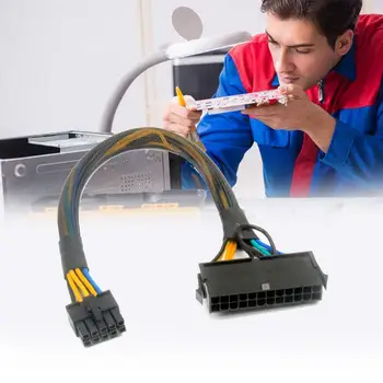 

1Pcs ATX 24Pin to 14Pin Adapter Power Cable 18AWG Wire Server For Lenovo Workstation Cable 30cm Motherboard Suitable Y1B2