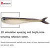Fácil ojo Wobbler pesca vertical gusano pescado Bionic Isca 80MM silicona suave Artificial cebo productos para señuelo de pesca lubina Swimbait 10 Uds ► Foto 3/6