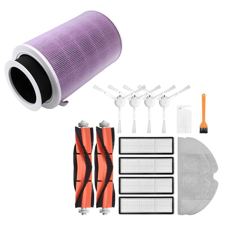 Air Filter Activated Carbon PM2.5 For Xiaomi 1/2/2S/3/3H Pro & Main Brushes Filters Mijia 1C | Бытовая техника