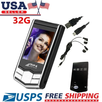 

32GB MP4 Music Media Player 1.8inch LCD Display 65K Color TFT Screen 7 Different Equalizer FM Radio Digital Video Music Player​