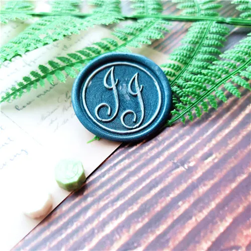  DIY customize double Name 2 initials personalized Letter stamp/Sealing Wax /wedding Wax Seal Stamp  - 32826574361