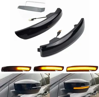 

For Ford Kuga Escape C520 EcoSport 2013-2018 Dynamic Turn Signal Light LED Side Wing Rearview Mirror Sequential Indicator Lamp