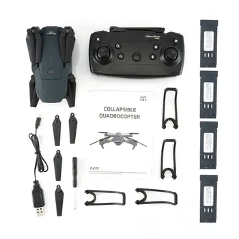 

LX808 2.4Ghz WIFI FPV Foldable RC Drone With Wide Angle 720P Camera Altitude Hold Headless Mode RC Model Aircraft RTF