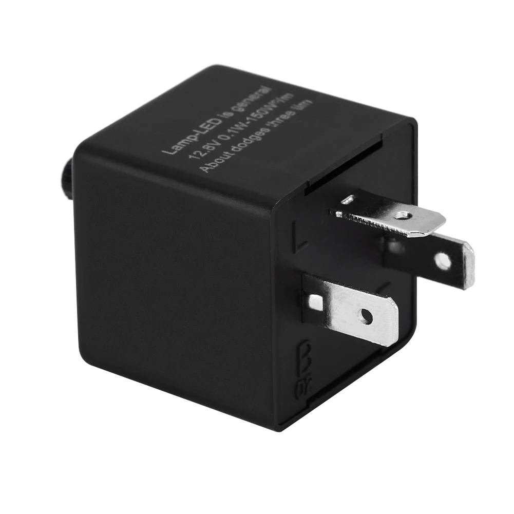 3 Pin Flasher Relay Electronic 12V LED Car Flasher Relays Flash Fix Blinker Indicator Speed Adjustable 0.1W-150W For Motorcycles 3 Pin Flasher Relay Electronic 12V LED Car Flasher Relays Flash Fix Blinker Indicator Speed Adjustable 0.1W-150W For Motorcycles