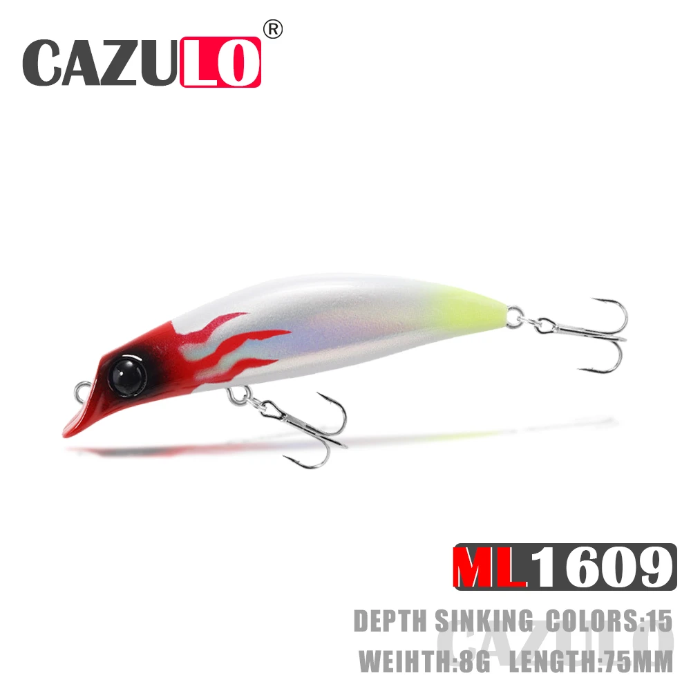 Accesorios de Pesca Popper se señuelo Isca, peso Artificial, 8g, 75mm, Kit de artículos para Lucio|Señuelos de pesca| - AliExpress