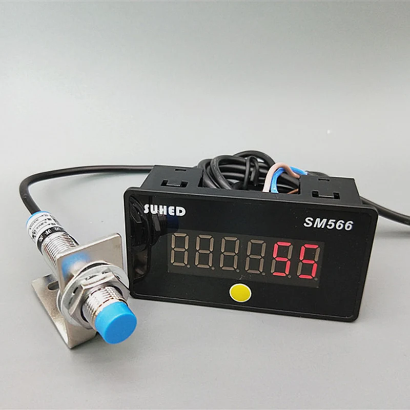 

Punch Counter Infrared Induction Assembly Line Counting 6-digit Display Electronic Counter
