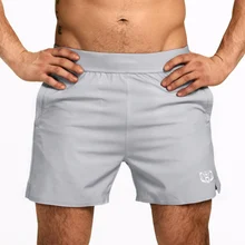 Летние спортивные быстросохнущие мужские шорты, модные повседневные шорты для фитнеса, баскетбола, футбола, бега