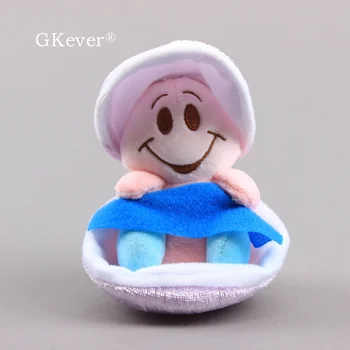 

10cm Cute Mini Young Oyster Plush Toy Doll Stuffed Animals toy Children girl baby Christmas Birthday Gift