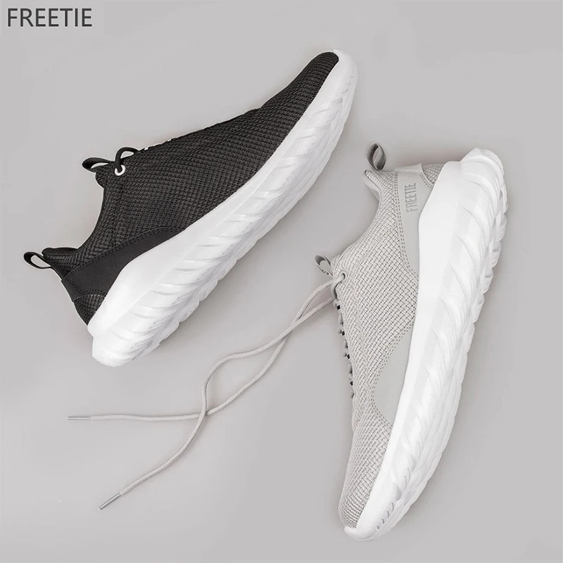 Sports-Shoes Running-Sneakers Youpin Freetie Lightweight Outdoor for City Knitting 