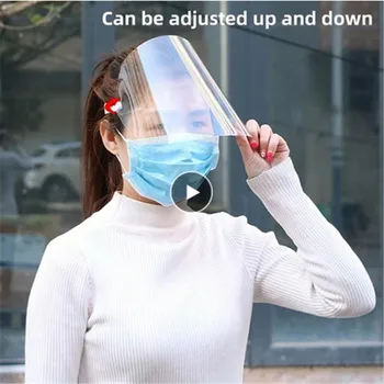 

Transparent Anti Droplet Full Face Covering Mask Visor Shield Practical Anti-fog mask For Adults Children