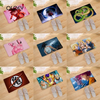 

40 * 60cm Cartoon Dragon Ball Dragon Legend Floor Mat Non-slip Carpet Kitchen Living Room Floor Mat Bedroom Decorative Floor Mat