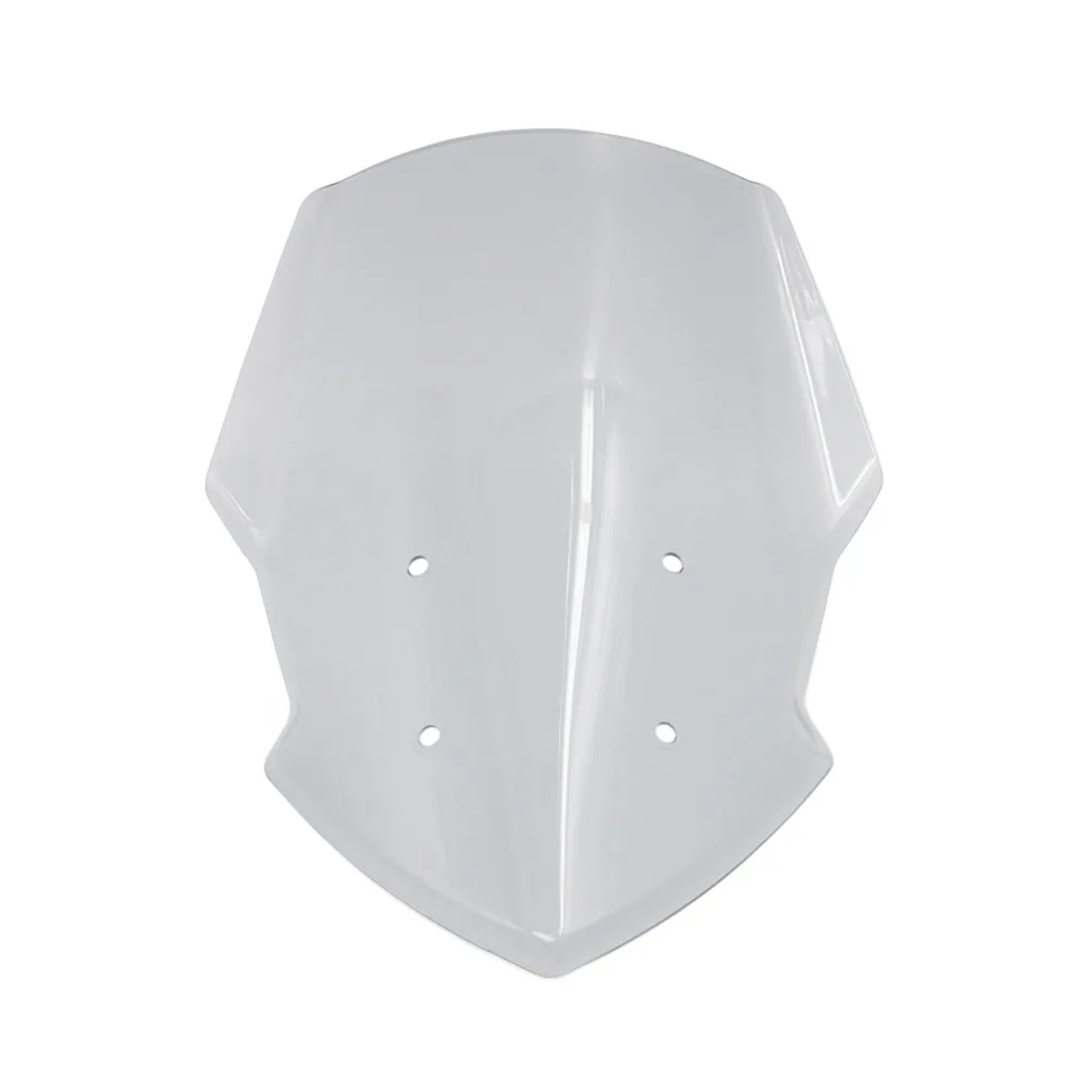 Для Yamaha FZ07 MT07 MT 07 19 Double Bubble мотоцикл ветровое стекло крышка ветрозащитная дефлектор с кронштейном