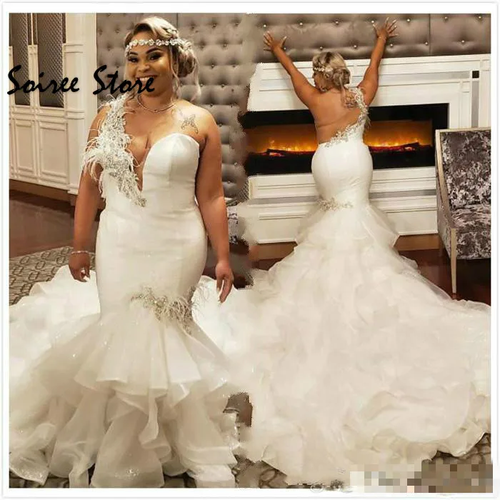 satin ruched wedding dress