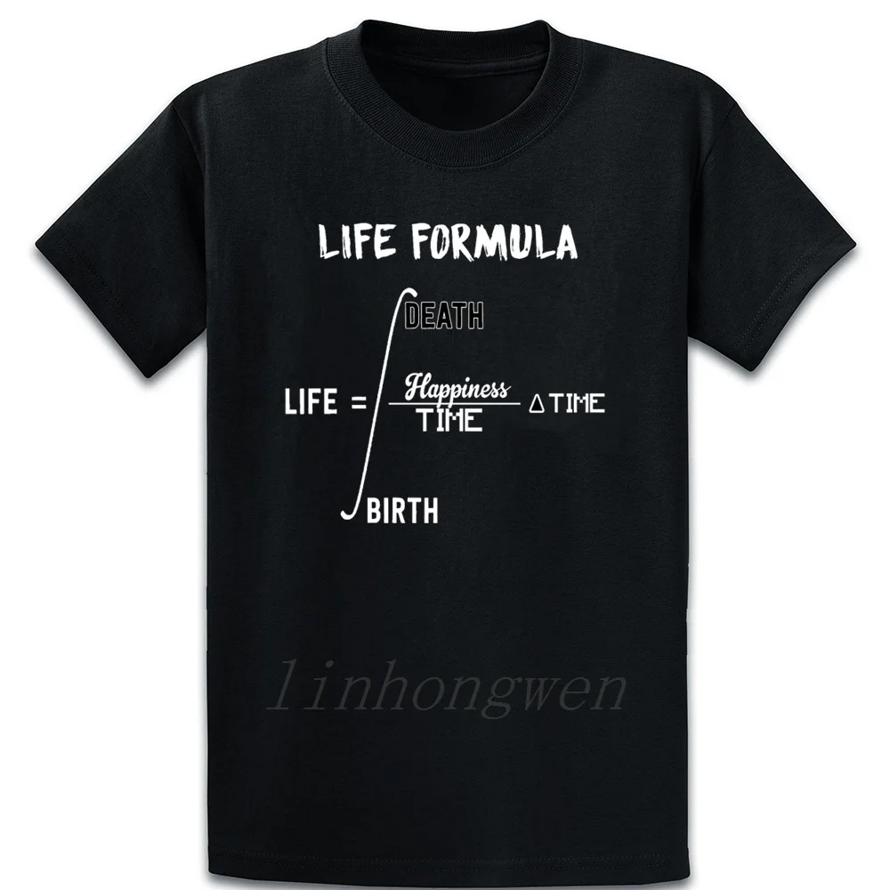 Mathematical Life Formula Science Teacher Birth T Shirt Letters S-5xl Anti-Wrinkle Print Summer Style Cotton Basic Formal | Мужская