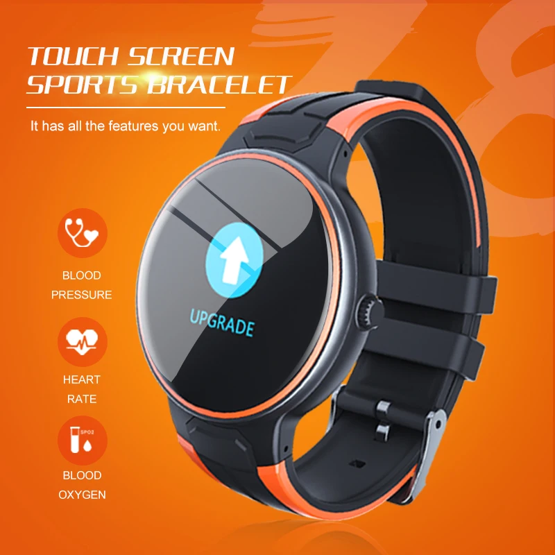 New Z8 Smart Bracelet Watch for Androi/and iOS Phones 2019 Waterproof,Fitness Tracker Watch with Pedometer Heart Rate Monitor -Orange/Black New Z8 Smart Bracelet Watch for Androi/and iOS Phones 2019 Waterproof,Fitness Tracker Watch with Pedometer Heart Rate Monitor -Orange/Black