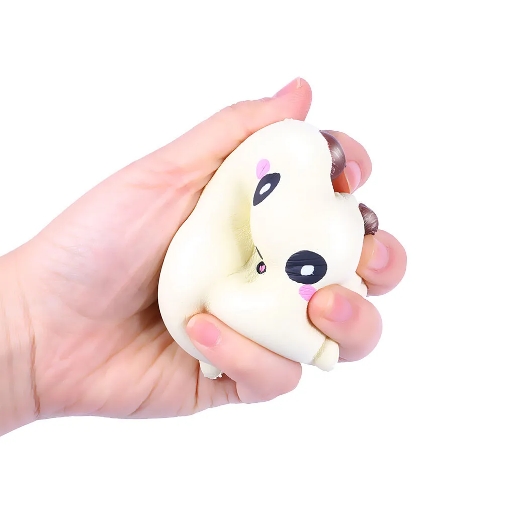 4 Pcs Adorable Animals Slow Rising Stress Relief doll Squeeze Decompression Toy Funny Holiday Gift Simulation Cartoon toy #C