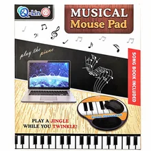 Мягкий пластиковый коврик для Мыши Эргономичный фортепианный ключ шаблон коврик для мыши с поддержкой запястья Лидер продаж
