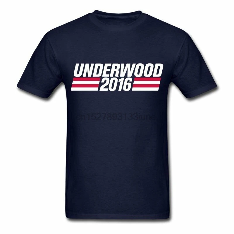 Футболка с надписью House Of Cards 2016 | Мужская одежда