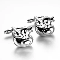 Ducks Cuff Links Duck Design Cufflinks Suit Shirt Lovely Present Tie Clips For Men 3