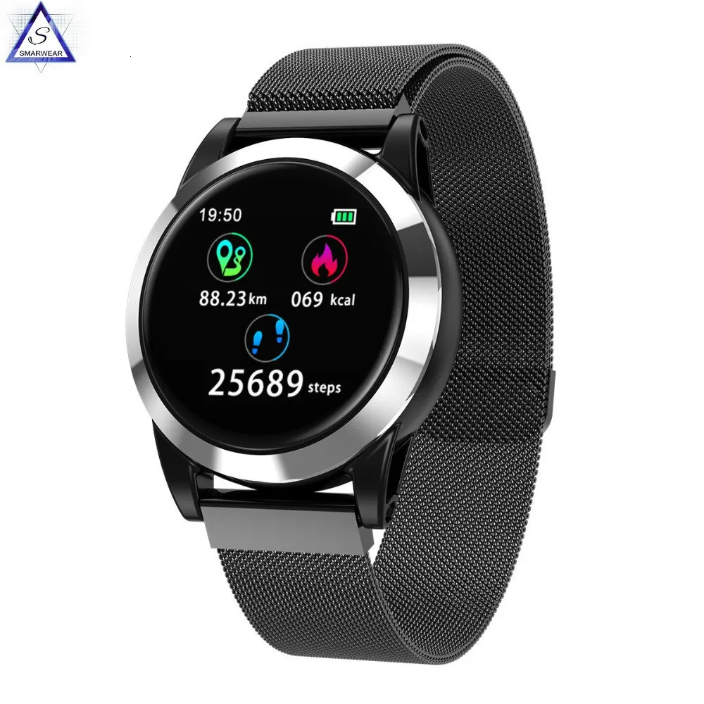 

Men Women Heart Rate Smart Bracelet R15 Blood Pressure Blood Oxygen Waterproof Smart Watch Alarm Reminder For Android IOS Phones