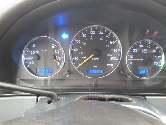 Хромированное кольцо для спидометра приборной панели подходит Mercedes Benz W163/ML