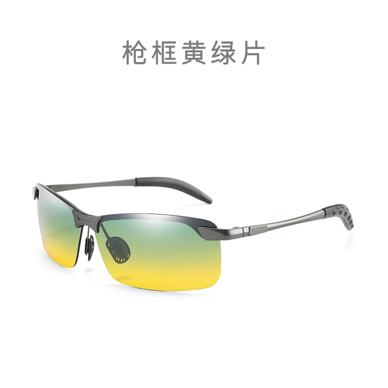 Мужские фотохромные солнцезащитные очки, спортивные поляризационные, цветная пленка, Классические, модные, цветные, для дня и ночного видения, для вождения, солнцезащитные очки - Цвет линз: N3043--C10