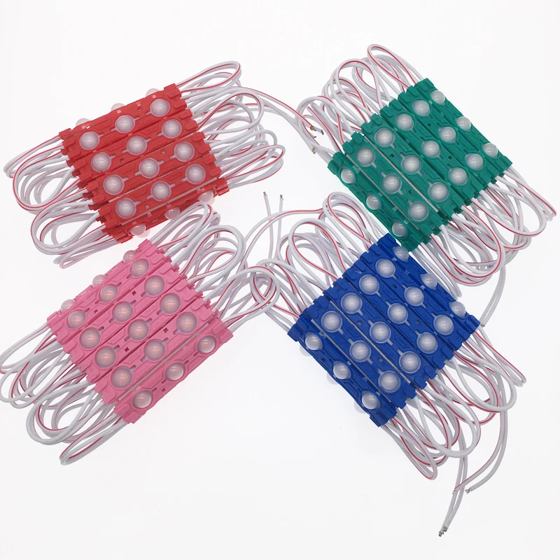 20PCS 12V waterproof 2835 3LEDs 1.5W Injection molding LED Module high lumen led modules lighting