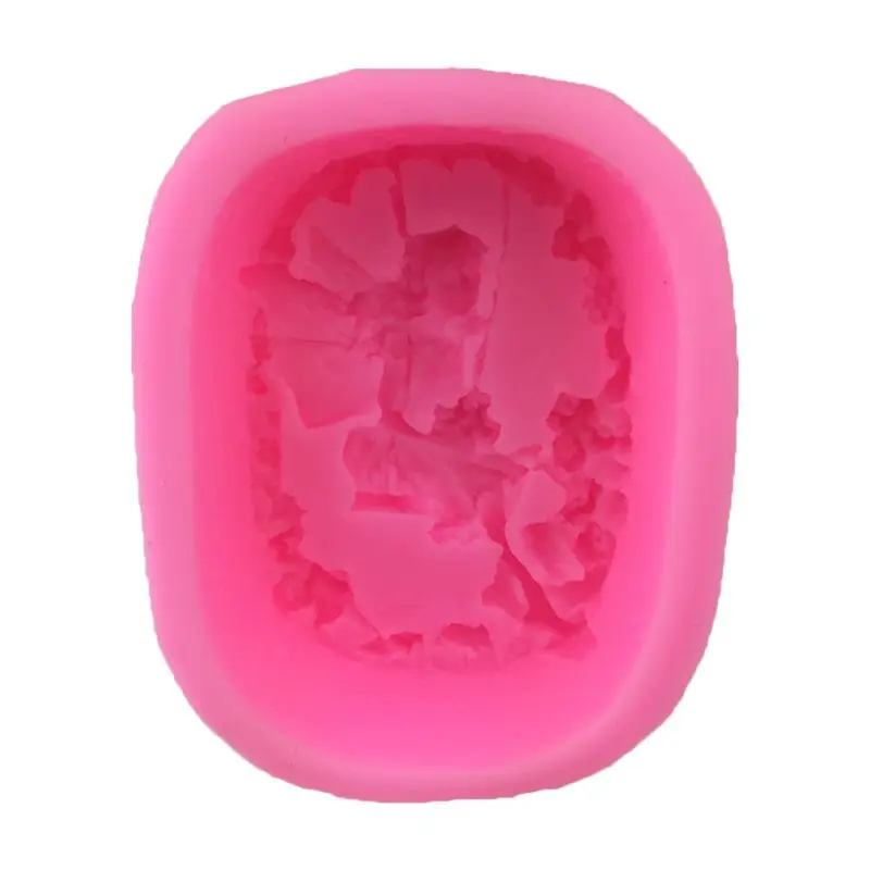 

2020 3D Flower Angel Silicone Soap Mold DIY Clay Candle Making Cake Chocolate Decor