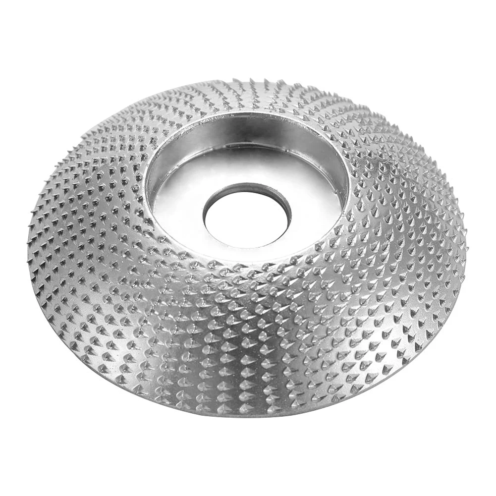 84mm/3.3in Wood Grinding Wheel Angle Grinder Disc Wood Carving Disc Sanding Abrasive Tool Bore Silver/gold Dropshipping O30