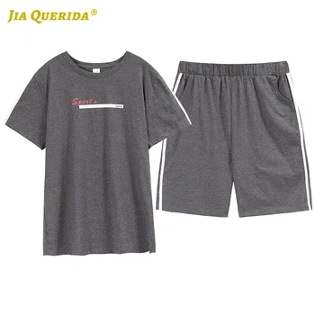 

Crew Neck Solid Short Sleeve Short Pants Sleepwear Man Clothes Summer Fashion Style Pajamas Set Pjs Man Crew Neck 100% Cotton
