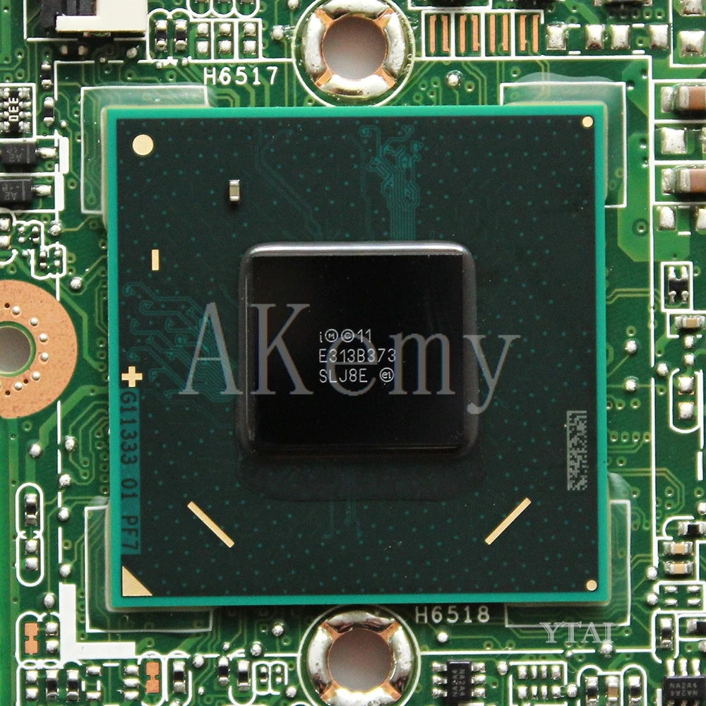 Akemy X202E Laptop motherboard For Asus X202E X201E S200E X201EP original mainboard 4G RAM i5-3317U