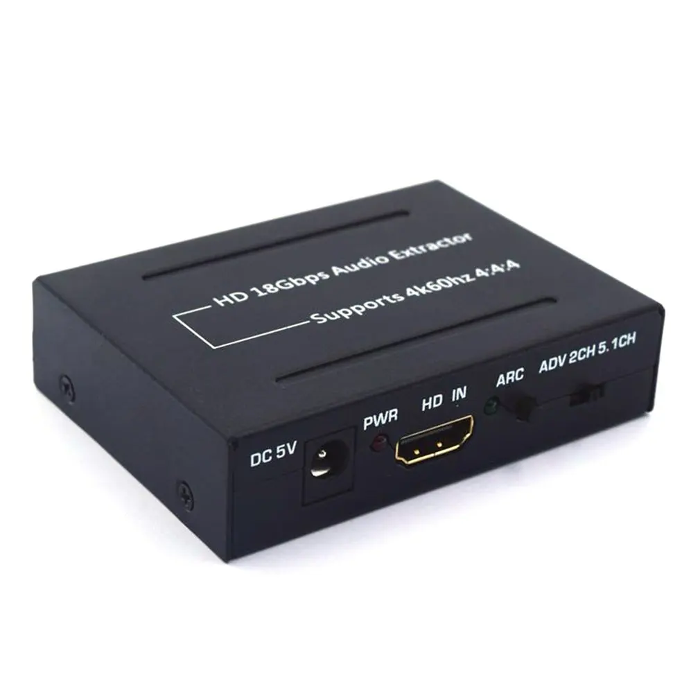  HD 2.0 18Gbps Audio (SPDIF + R/L) estrattore HDMI ARC Funzione HDMI A HDMI Con SPDIF Ottico RCA 2.0