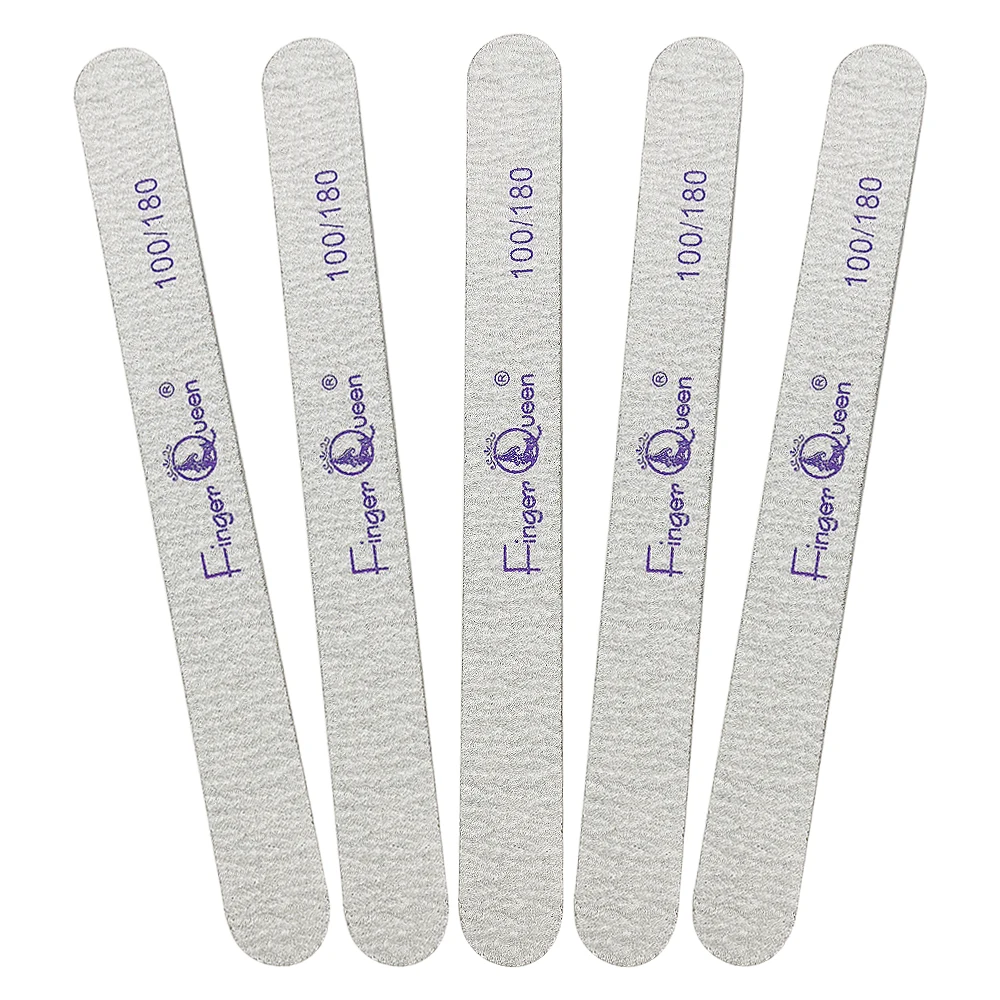 type1-5Pcs 5 стилей пилочка для ногтей деревянный буфер для ногтей профессиональная наждачная бумага пилки для ногтей крепкий толстый серый шлифовальный Маникюрный Инструмент FCR002 - Цвет: type1-5Pcs