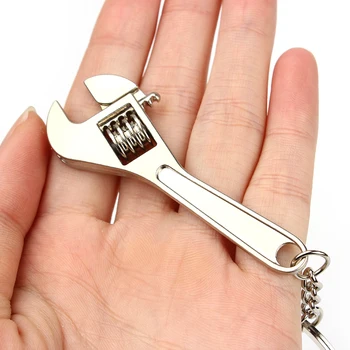 

Creative Keychain Fashion Wrench Style Silver 1pc Accessories Decoration