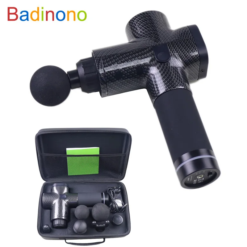 

Fitness Body Relaxation Massage Gun, Handheld Deep Tissue after Muscle Stimulator Training Slimming Shaping Pain Relief