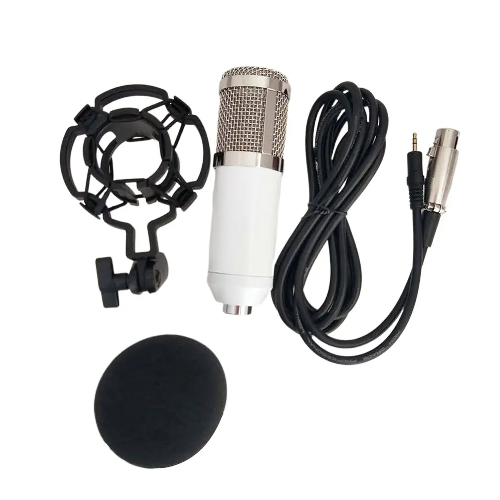 

BM-800 network K song recording wired microphone Condenser microphone Retaining clip bracket Voice service