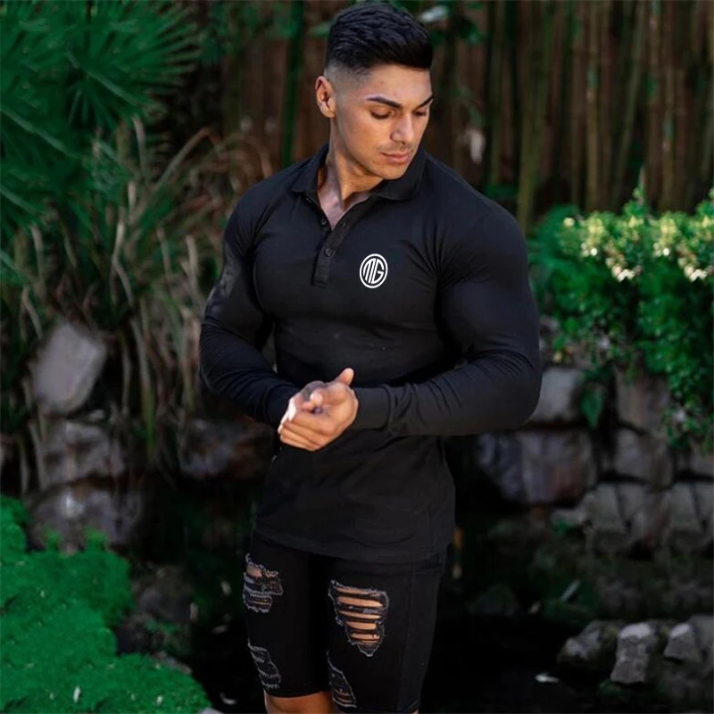 Muscle Man Spring Fashion Long Sleeve 