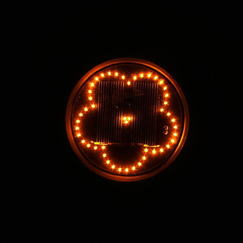 Warm White Eco-Friendly Durable Street 48LED Security Gutter Flower Disk Lights Solar Power Path Way Landscape Light Ground Lamp Home - Испускаемый цвет: Warm White