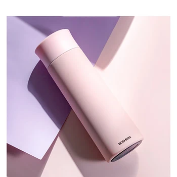 

Water Bottle Coffee Mug Thermos Stainless Steel Tumbler Travel Mug Coffee Vaccum Flask Thermo Bottle 500ml Hot Water Bottle W