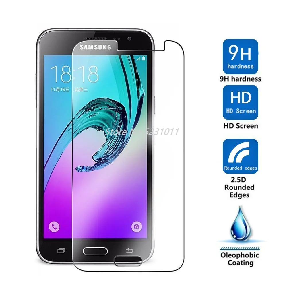 Закаленное стекло чехол для Samsung Galaxy J7 J5 J6 J3 2016 2017 Prime F Защита экрана 730 2015 520 530