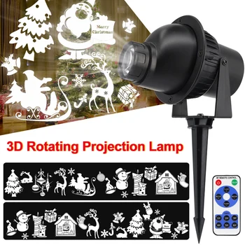 

Projection Light AC85V-240V 5W Animated Led Projector Animation Slides for Party Home Yard Garden New Year Decorative led lights