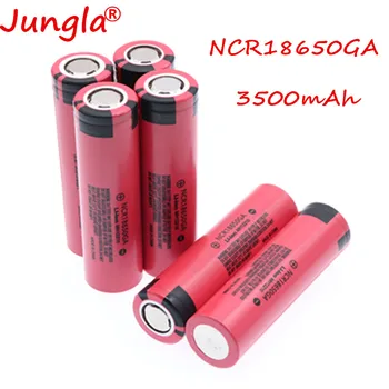 

original NCR 18650GA 30A discharge 3.7V 3500mAh 18650 rechargeable battery for toy flashlight flat-top lithium battery