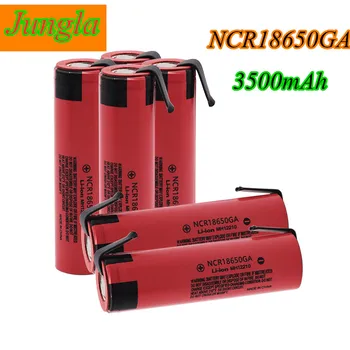 

2020 NCR 18650GA 20A discharge 3.7V 3500mAh 18650 Battery rechargeable battery for toy flashlight flat-top lithium battery