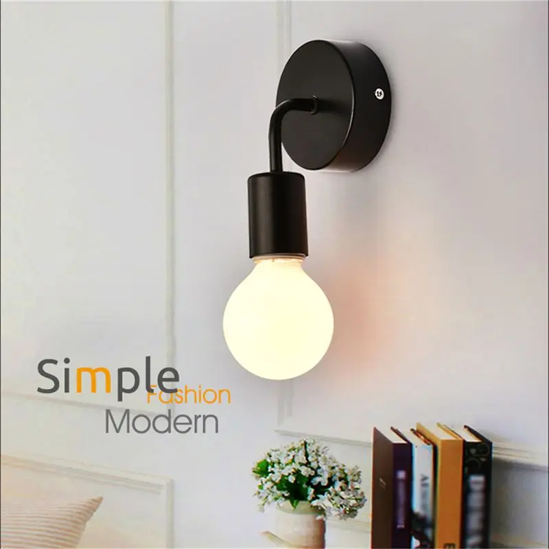 

Loft Antique Iron Simple Wall lamp American Country Restaurant Bar Corridor Aisle Wall Sucker Wall lamp