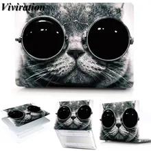 Новейший чехол для ноутбука с изображением кота из ПВХ для Macbook Air 11 A1370 A1465, чехол, жесткий чехол с полной окантовкой, чехол для ноутбука