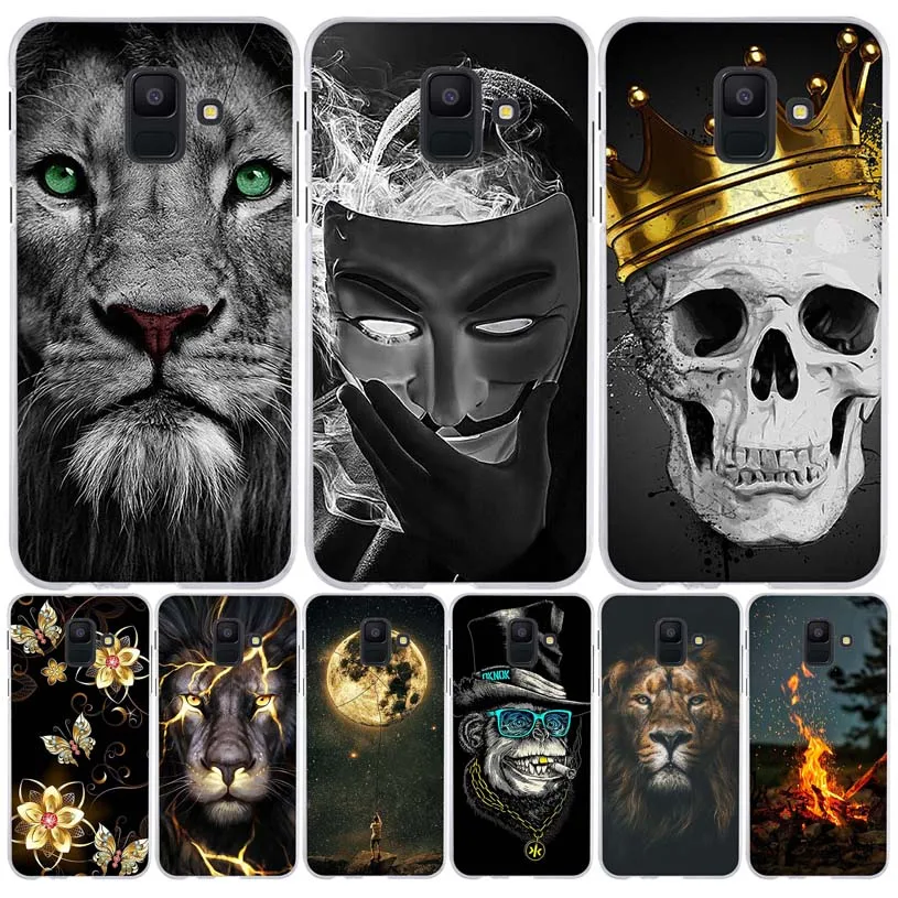 

For Samsung Galaxy A6 2018 Case Silicone Transparent Back Phone Cover For Samsung Galaxy A6 Plus 2018 Soft Case 6.0 Coque Bumper