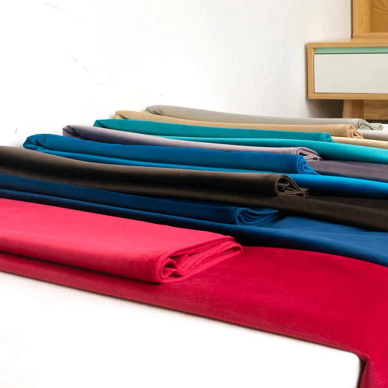 Бархатная велюровая ткань шириной 150 см скатерть занавеска диван стул подушка