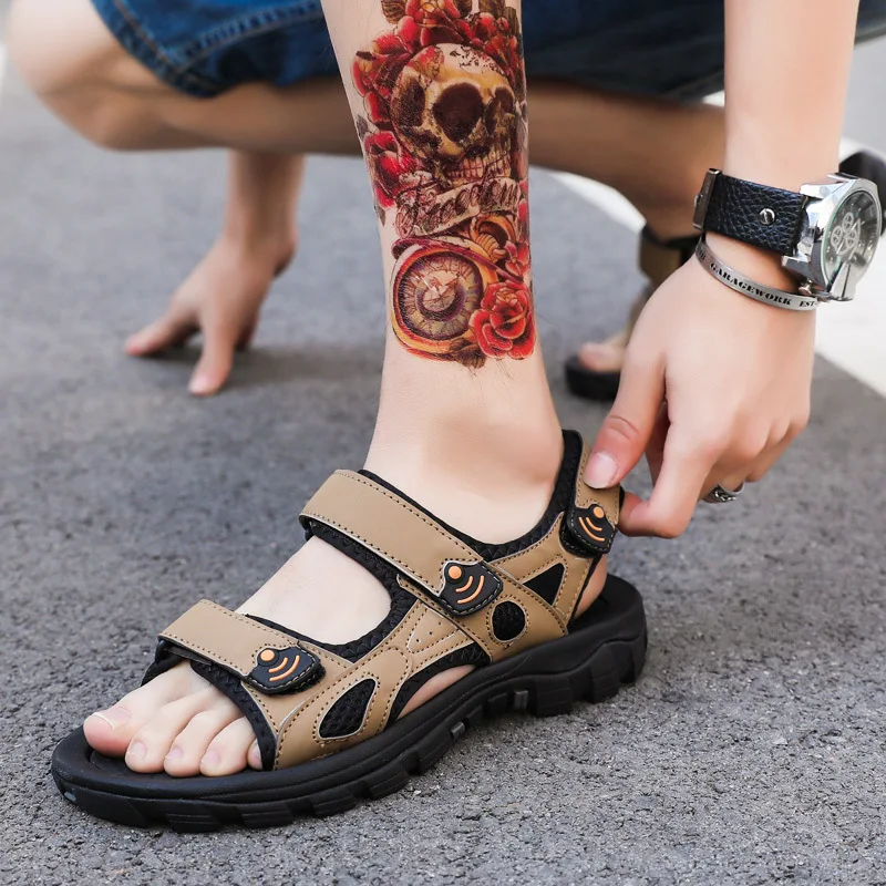 New Style Summer Sandals Students Versatile Sandals Men Korean-style Sports Casual Teenager Viet Nam Sandals