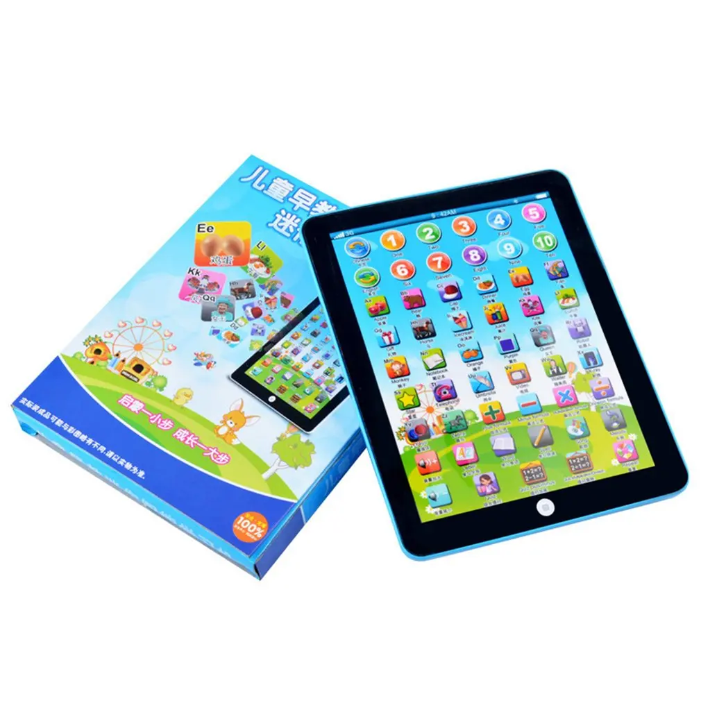 Раннее детство обучения английская машина компьютерное обучение обучающая игрушка игрушечный планшет подарок для детей обучающий язык