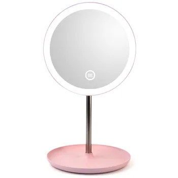 

High Quality Fashion Portable HD Makeup Mirror Light LED Light Makeup Vanity Mirror Tool for Bathroom TK-ing